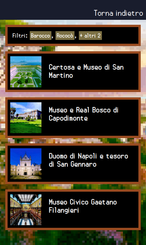 Cultural tourism prototype material